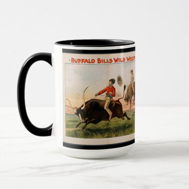Caneca Faroeste Selvagem do Buffalo Bills 1889 (Esquerda)