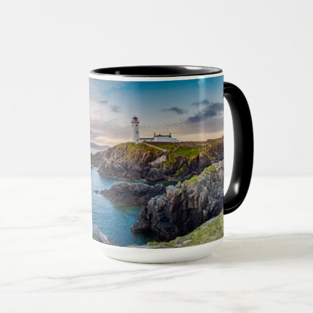 Caneca Farol da cabeça do calço | Donegal, Irlanda (Frente Esquerda)