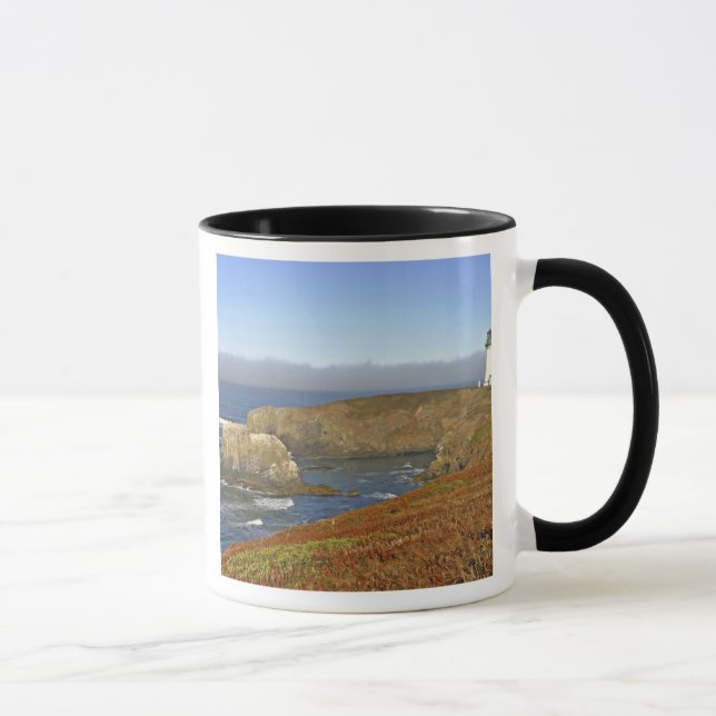 Caneca Farol de Cabeça de Yaquina em Newport Oregon (Direita)
