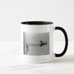 Caneca Farol de Newport, Oregon no cabo Fowlweather