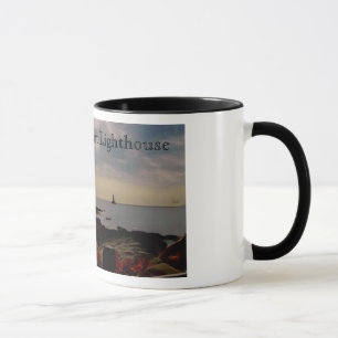 Caneca Farol do ponto de Sakonnet, luz do ponto de