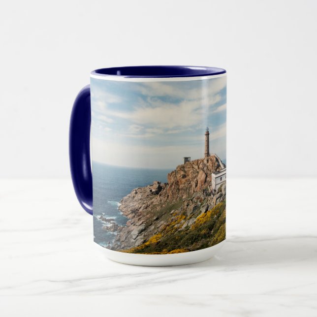 Caneca Farol e Museu | Espanha Cabo Vilan Galicia (Frente Esquerda)
