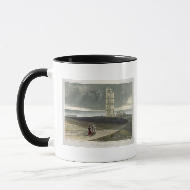 Caneca Farol norte do Foreland, 'de uma viagem em torno (Esquerda)