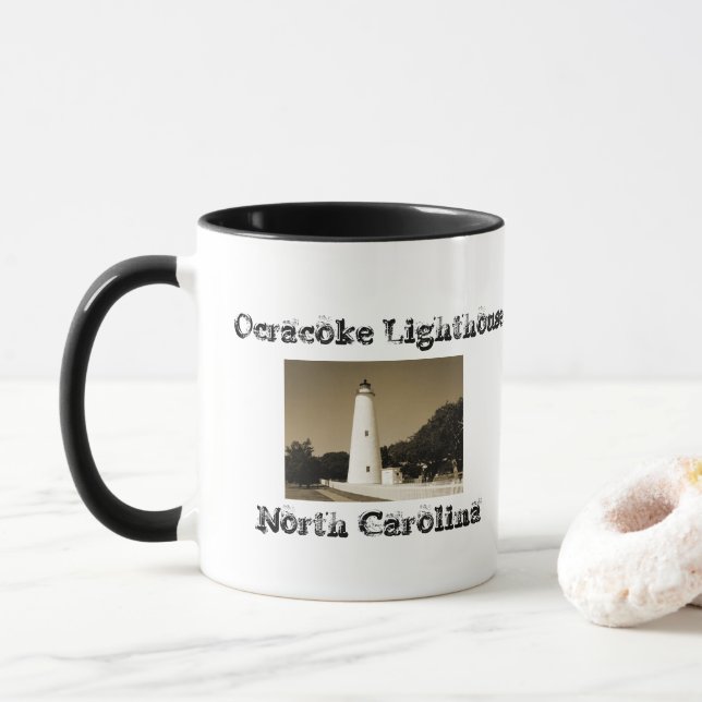 Caneca Farol Ocracoke (Com Donut)