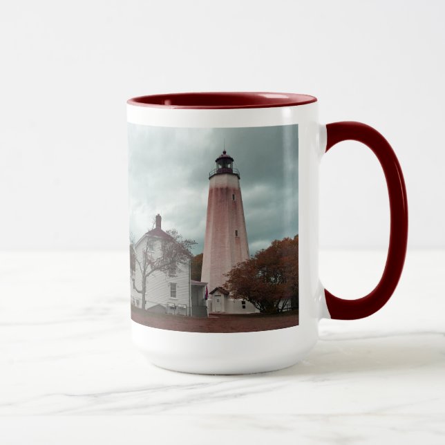 Caneca Farol Sandy Hook (Direita)