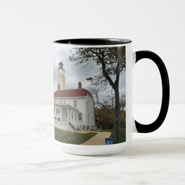 Caneca Farol Sandy Hook (Direita)
