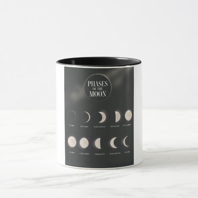 Caneca Fases da Lua. (Centro)