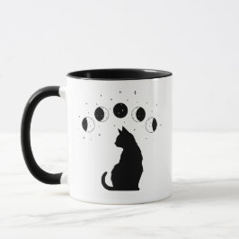 Caneca Fases do Gato Místico