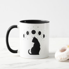 Caneca Fases do Gato Místico