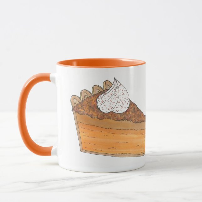 Caneca Fatia de Batata Doce Fatia de Natal Comida de Nata (Esquerda)