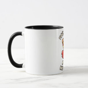 Caneca Fatia de Pizza de São Valentão Fofa – Presente Rom