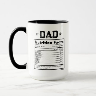 Caneca Fato Nutricional Para O Pai Padre Gift