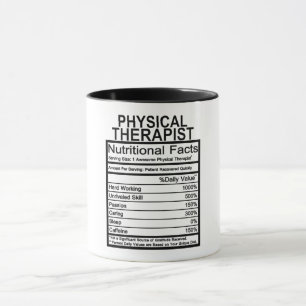 Caneca Fatos Nutricionais de Terapêutica Física
