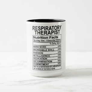 Caneca Fatos Nutricionais Terapêuticos Respiratórios