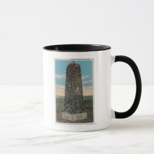 Caneca Faturamentos, TA - vista do monumento de Boothill