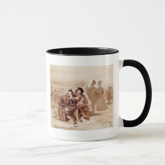 Caneca Faust e Wagner na conversação dentro (Direita)
