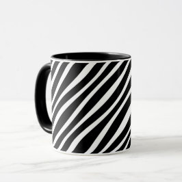 CANECA FAUX ZEBRA STRIPE BOLD IMPRESSÃO