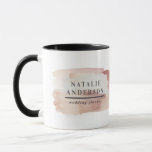 Caneca Favor de negócios de na moda rosa de ouro moderno,<br><div class="desc">Rosa de ouro rosado,  moderna caneca elegante na moda. Na tendência,  rosa de ouro feminino rosa. Parte de uma coleção moderna.</div>