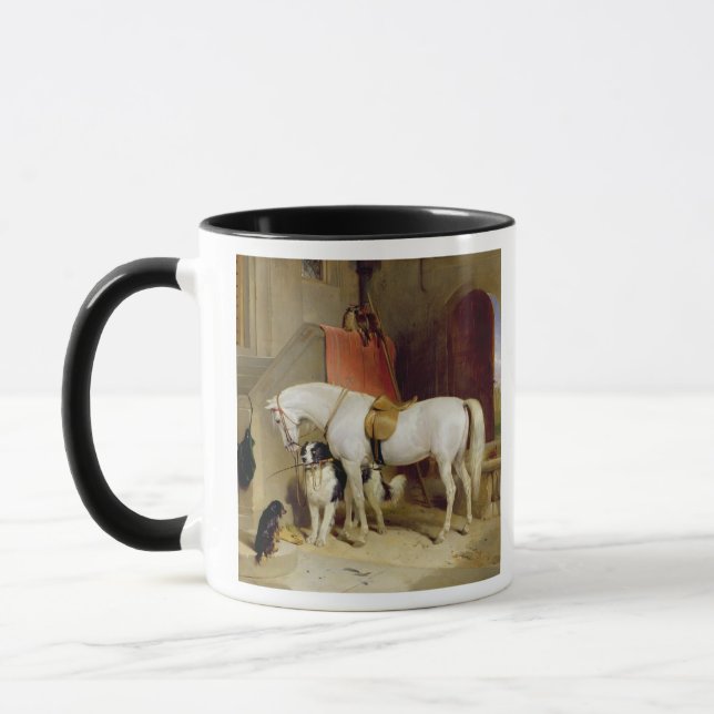 Caneca Favorito do príncipe George (óleo em canvas) (Esquerda)