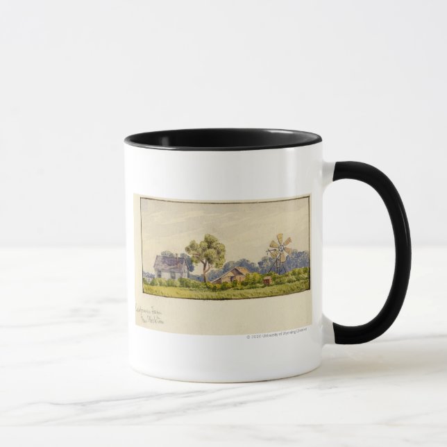 Caneca Fazenda de Califórnia, perto de Stockton (Direita)