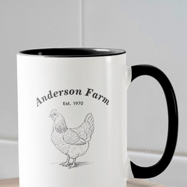 Caneca Fazenda Hen (Farm Hen Mug)