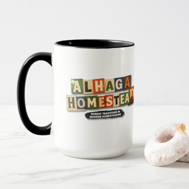 Caneca Fazenda moderna, caos à moda antiga -  (Com Donut)
