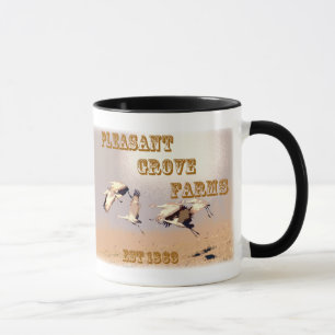 Caneca Fazendas agradáveis do bosque