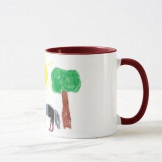 Caneca Fazendeiro e seu Cachorro