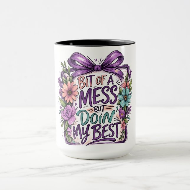 Caneca Fazendo o Meu Melhor (Centro)