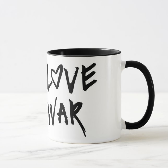 Caneca Fazer Amor Não Guerra (Direita)