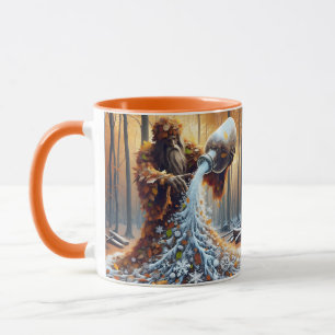 Caneca Fazer de Feiticeiro Fantasy Cute Winter