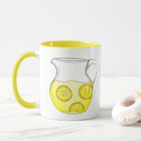 Fazer Limonada Limão Ade Amarelo Citrus Pitcher