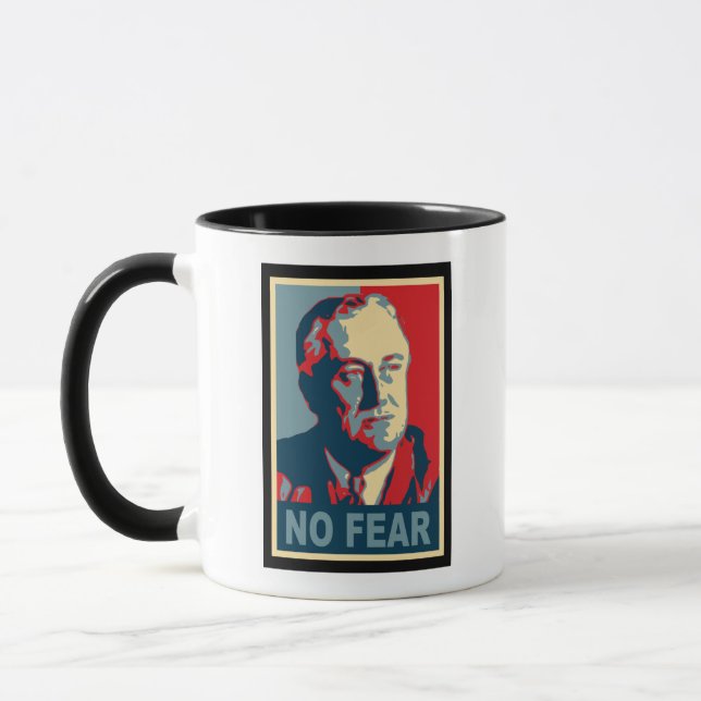 Caneca FDR sem medo (Esquerda)