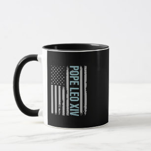 Caneca Fé Cristã da Igreja Católica do Papa Leão American
