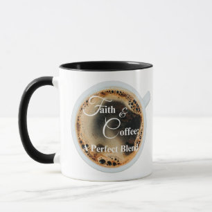 Caneca Fé e café