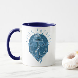 Caneca Fé Náutica Ancora a Alma