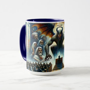Caneca Fé sobre o medo - Tribunal de Justiça