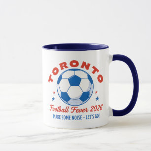 Caneca Febre de Futebol de Toronto 2026