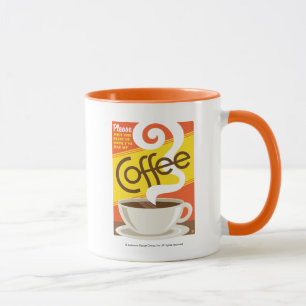 Caneca Feche acima o café