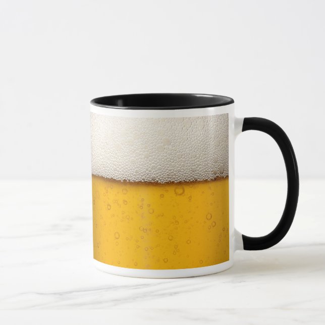 Caneca Fecho das bolhas de cerveja (Direita)