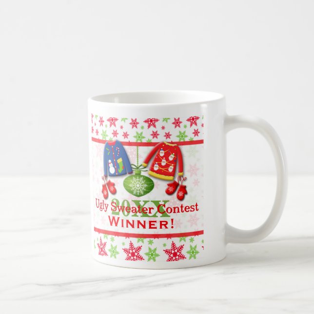 Caneca feia 2 do vencedor da competição da (Direita)