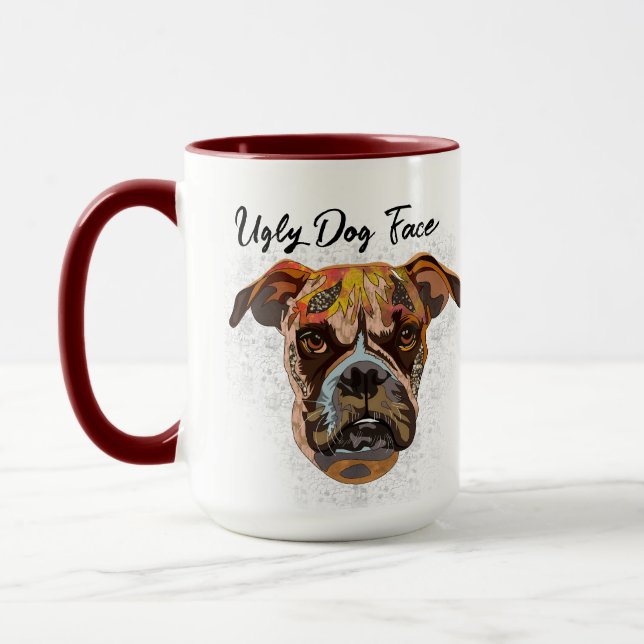 Caneca feia boxer (Esquerda)