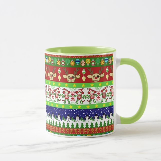 Caneca feia da camisola do Natal (Direita)