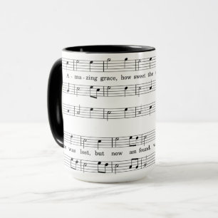 caneca feita sob encomenda combinado da música do