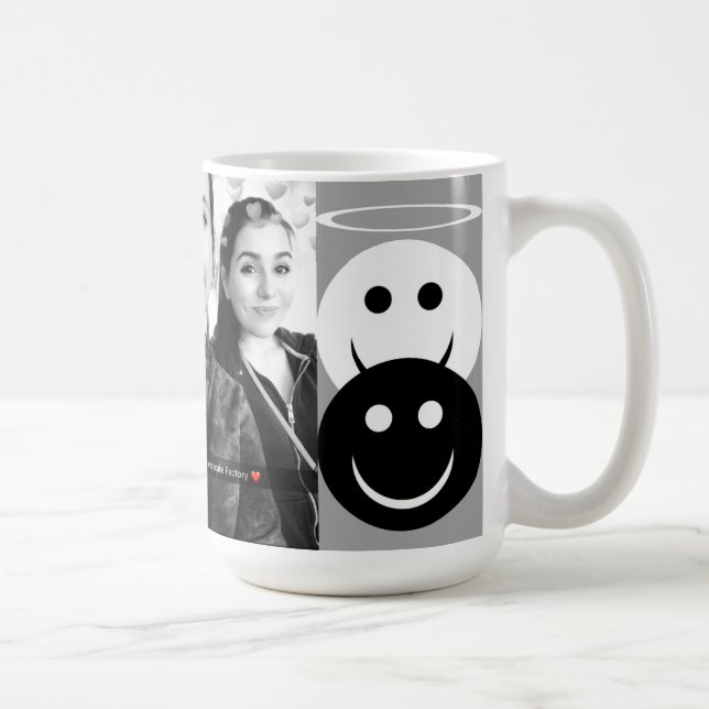 caneca feita sob encomenda combinado das irmãs do (Direita)