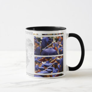 Caneca feita sob encomenda da colagem da foto