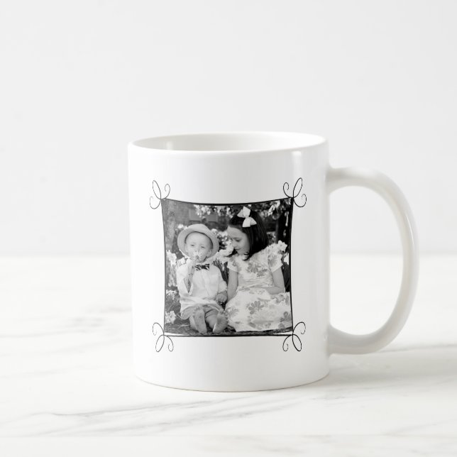 Caneca feita sob encomenda da imagem com quadro (Direita)