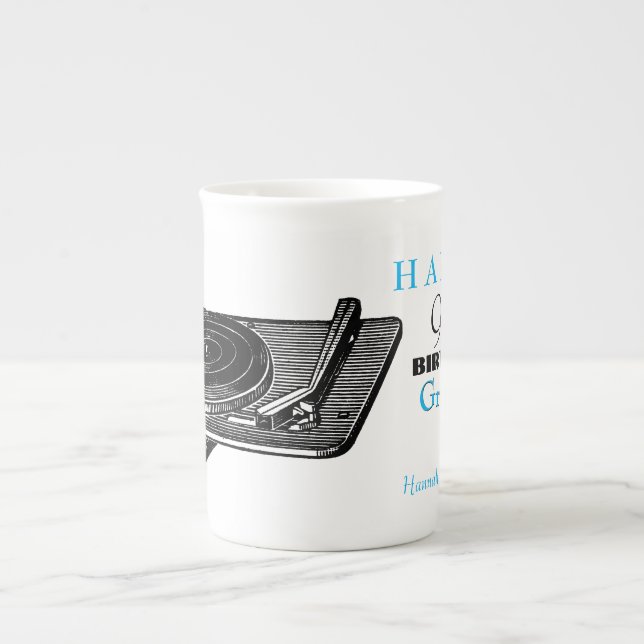 Caneca feita sob encomenda do aniversário do DJ do (Frente)