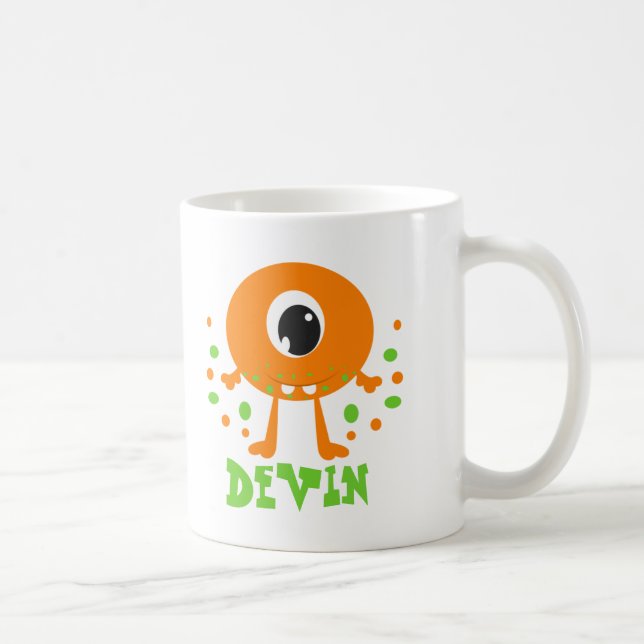 Caneca feita sob encomenda do monstro (Direita)