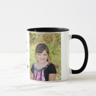 Caneca feita sob encomenda do presente da foto do